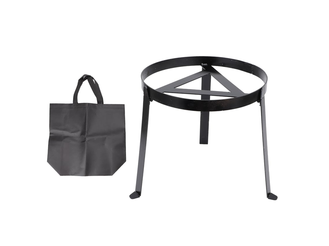 Trípode profesional para fogatas, plegable, para barbacoa, picnic, senderismo, camping y cocina.