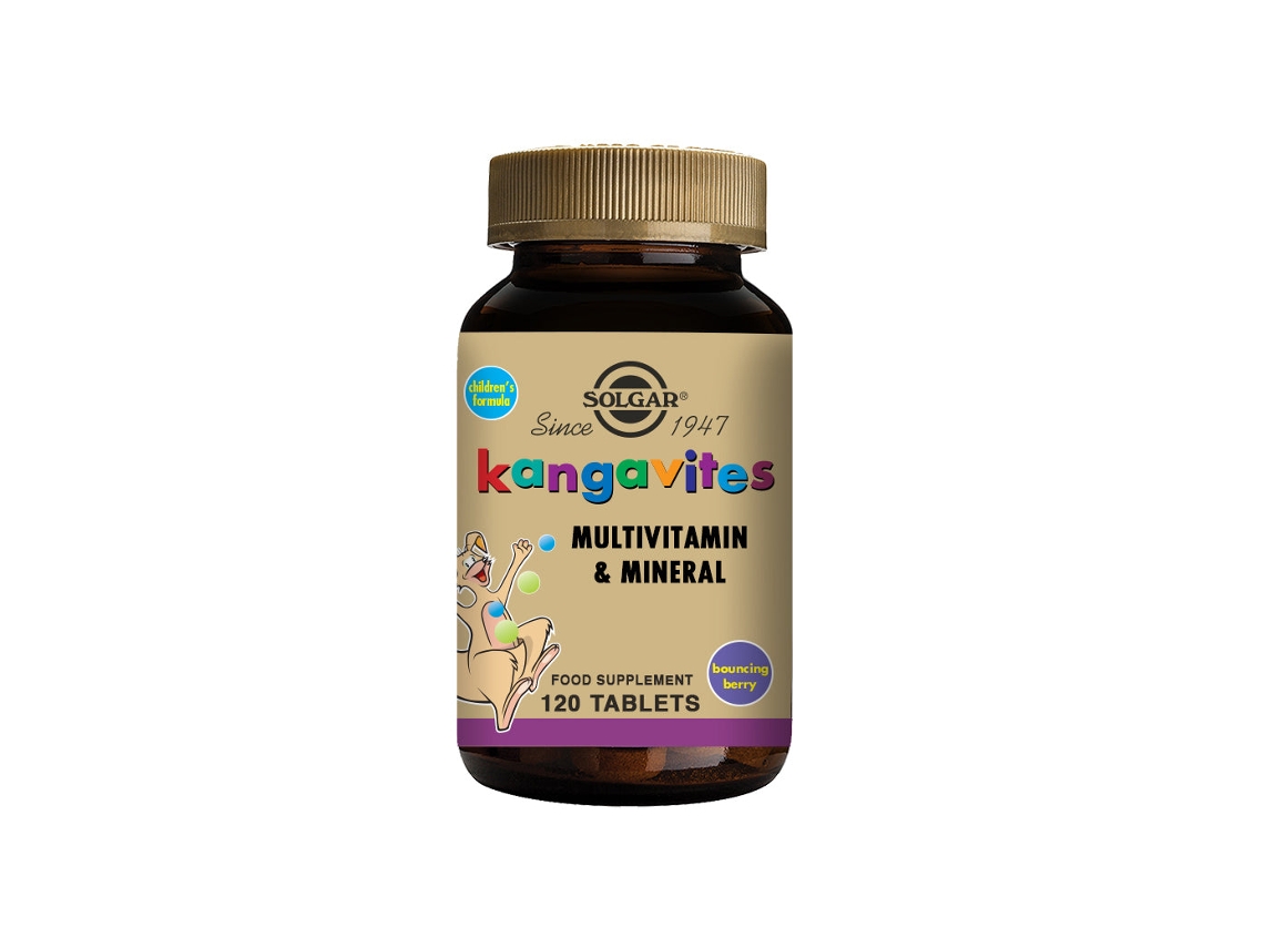 Solgar Kangavites Multivitamin & Mineral Bouncing Berry (Children's Formula) 120's
