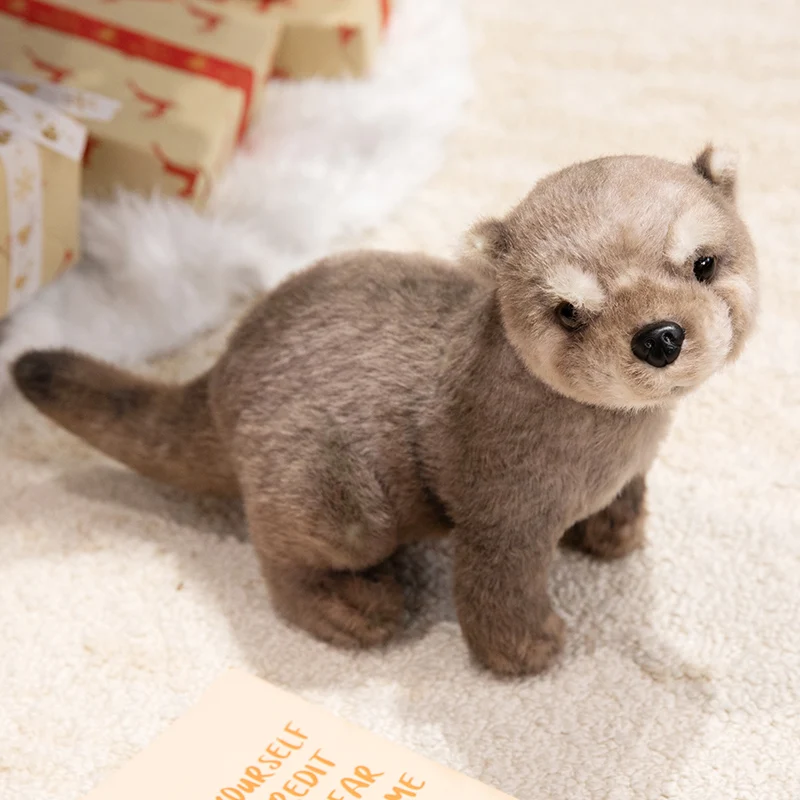 (marrón, 38 Cm) Peluche De Nutria, Muñeco De Peluche Suave Con Forma De Animal De Dibujos Animados.