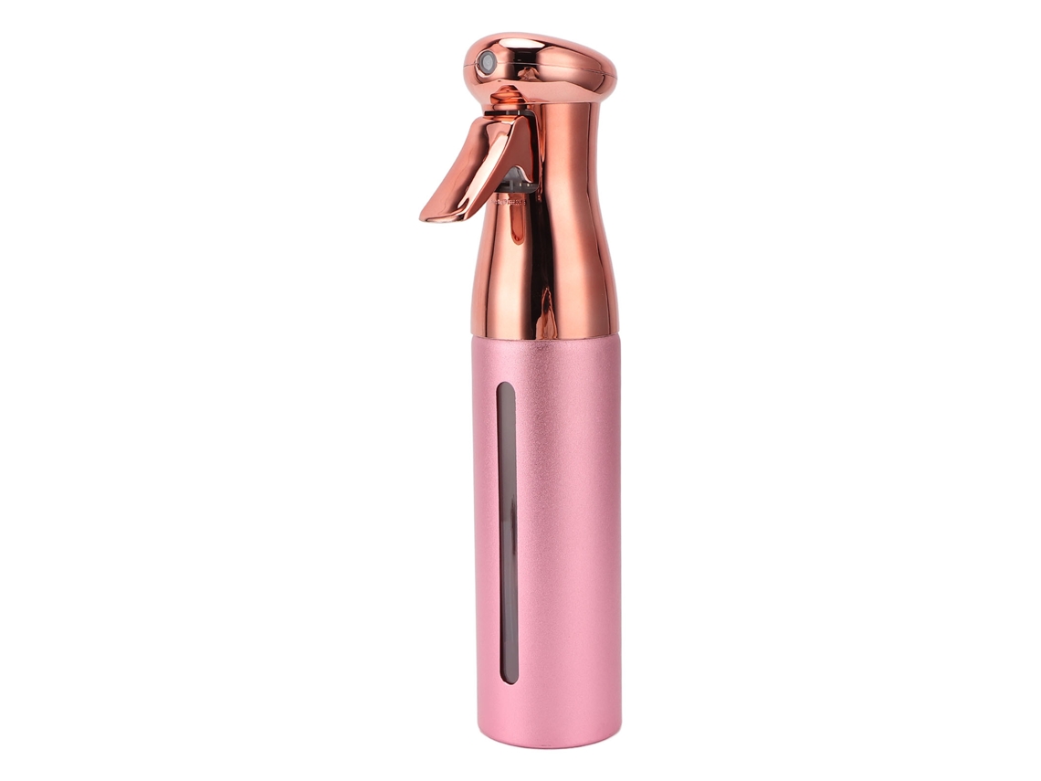 Botella De Spray De Pelo Recargable Rosa De 300ml Para Salón En Casa Y Uso Doméstico