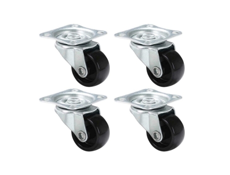 Ruedas Giratorias Rueda Loca 50Mm Juego De 4 Muebles Plataformas Mesas COSHANO