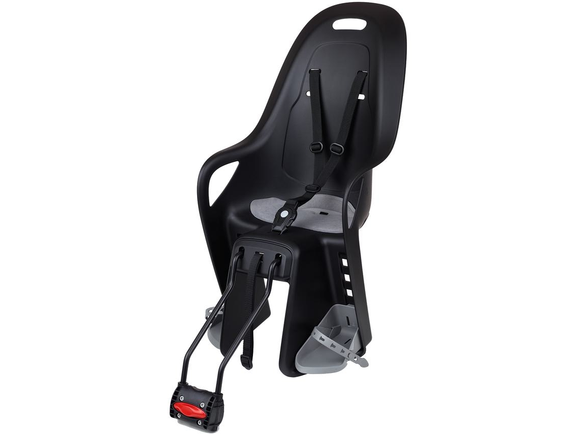 Silla Bicicleta fijácion Trasera Cuadros pequeño e 29ers KOARI Negro/Gris