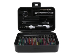 Kit De Destornilladores Micromagnéticos 132 En 1 Con 108 Puntas Para Reparación De Componentes Electrónicos.