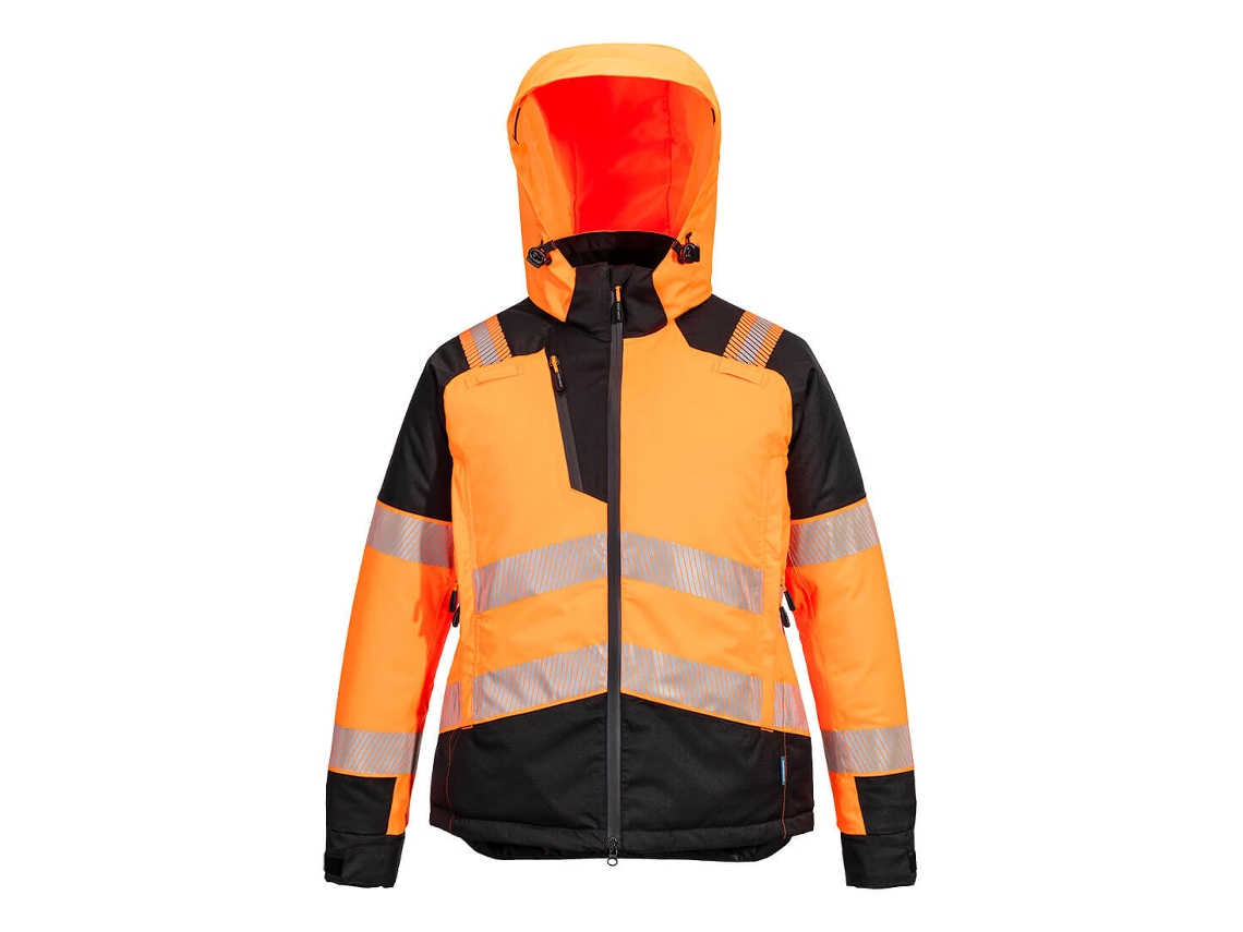 Chaqueta Pw3 Hi-vis Women's Winter Amarillo Negro / Xl