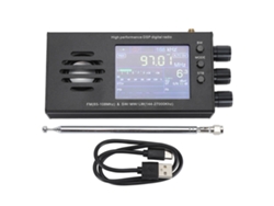 Receptor de radio DSP (FM 65-108 MHz, SW MW LW 144-27000 kHz)