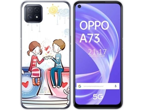 Carcasa Oppo A73 5G TUMUNDOSMARTPHONE Café