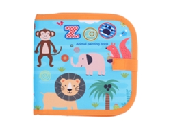 Dan26-tableta De Dibujo Portátil Para Niños Con Animales Cartoonesco Pizarra Borrable Juguete De Arte Infantil