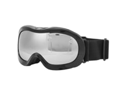 Bj-óculos De Esqui Para Crianças Com Lentes Duplas Antiderrapantes E Proteção Uv Para Snowboard Prata