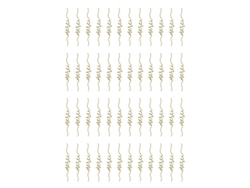 45 Calcomanías De Oro De Oro Artemio
