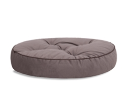 Cojín redondo acolchado para suelo, cojín para silla y asiento, cojín de meditación, diámetro 57 cm - Marrón SALES CORE