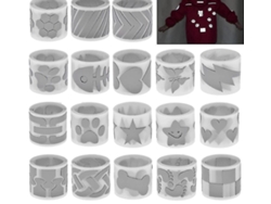 Apliques, parches, transferencias térmicas, cintas reflectantes, pegatinas de papel y películas de vinilo Rosewell