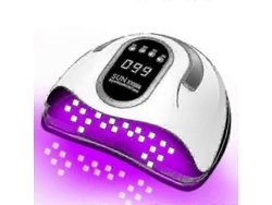 Lámpara de uñas LED UV 280w 2025, 57, 4 temporizadores, secador de uñas con función de memoria, detección de movimiento, extraíble para todos los salones de belleza GOKOCO