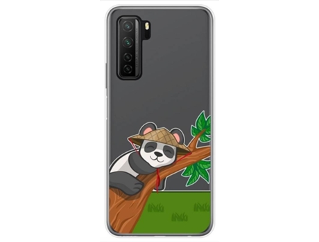 Carcasa Huawei P40 Lite 5G TUMUNDOSMARTPHONE Dibujos Transparente Multicolor