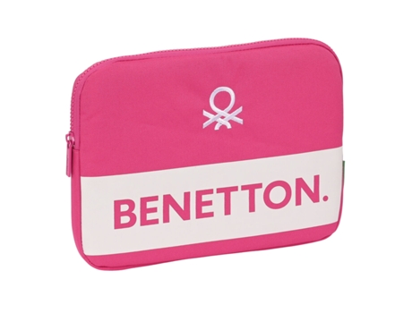 Funda para Portátil BENETTON Raspberry Rosa (31 x 23 x 2 cm)