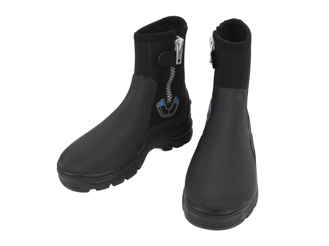 2026-botas De Buceo 5mm Suela De Caucho Forro Suave Neopreno Altas Para Snorkel Natación Surf Talla 9