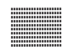 Kit De 200 Soportes Led De 10 Mm Con Clip Para Montaje En Panel, De Plástico Negro.
