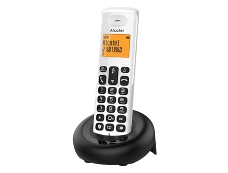 Teléfono Inalámbrico ALCATEL E160 (Blanco)