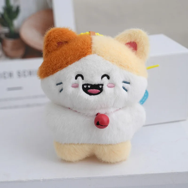 (estilo 5) Llavero De Peluche De Gato Emoji De 13 Cm.