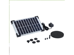 Kit de bomba de agua solar de 5 W con boquilla para jardín y piscina