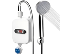 Calentador de agua instantáneo, LED, 110 V, IPX4, resistente al agua, apto para cocina y baño Zeuxo