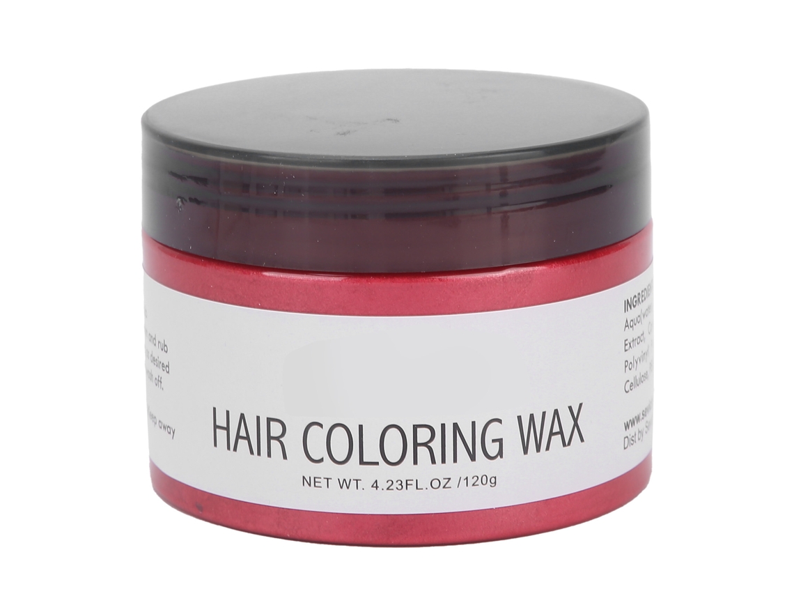 Cera Temporal De Tinte Para Cabello Sevich Color Rojo Instantáneo Natural 120g Diy Peinado Moda