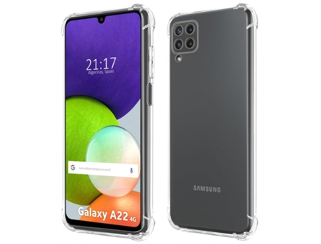 Carcasa Samsung Galaxy A22 4G / M22 TUMUNDOSMARTPHONE Antigolpes Transparente
