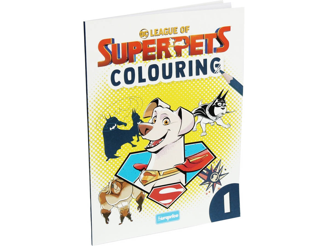 Libro League of SuperPets Colouring - 1 de Europrice (Portugués)