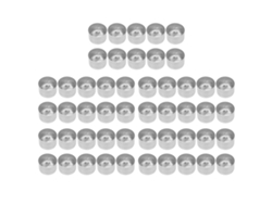 50 Bases Para Velas Duraderas Y Resistentes Al Calor Para Moldes Y Recipientes De Velas Caseros.