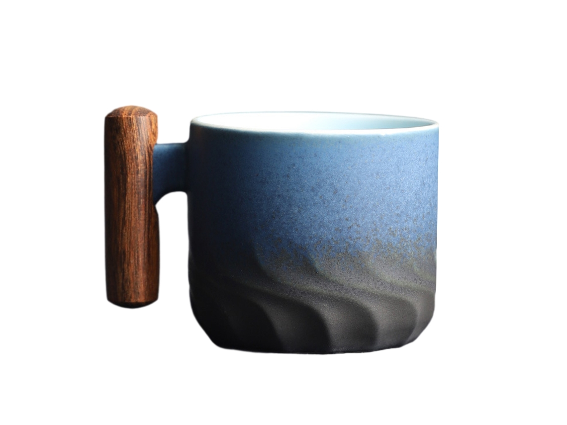KOFIHETY Apoios De Cortiça Cerâmica, 2 Unidades, Para Bebidas Absorventes, Porta Copos Para Homem Mulher, 10,3 Cm