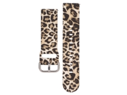Pulsera De Silicona Suave Para Amazfit Gtr 3 De 22 Mm Con Cierre Rápido, Estampado De Leopardo.