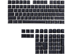 Teclas con impresión de fibra de carbono, altura de teclado mecánico, retroiluminación. SFUSHOS