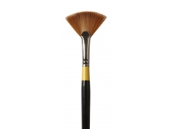 Pincel Sintetico Rigido Abanico Acrilico Mango Largo S.46 (4'' 22,2 Mm)