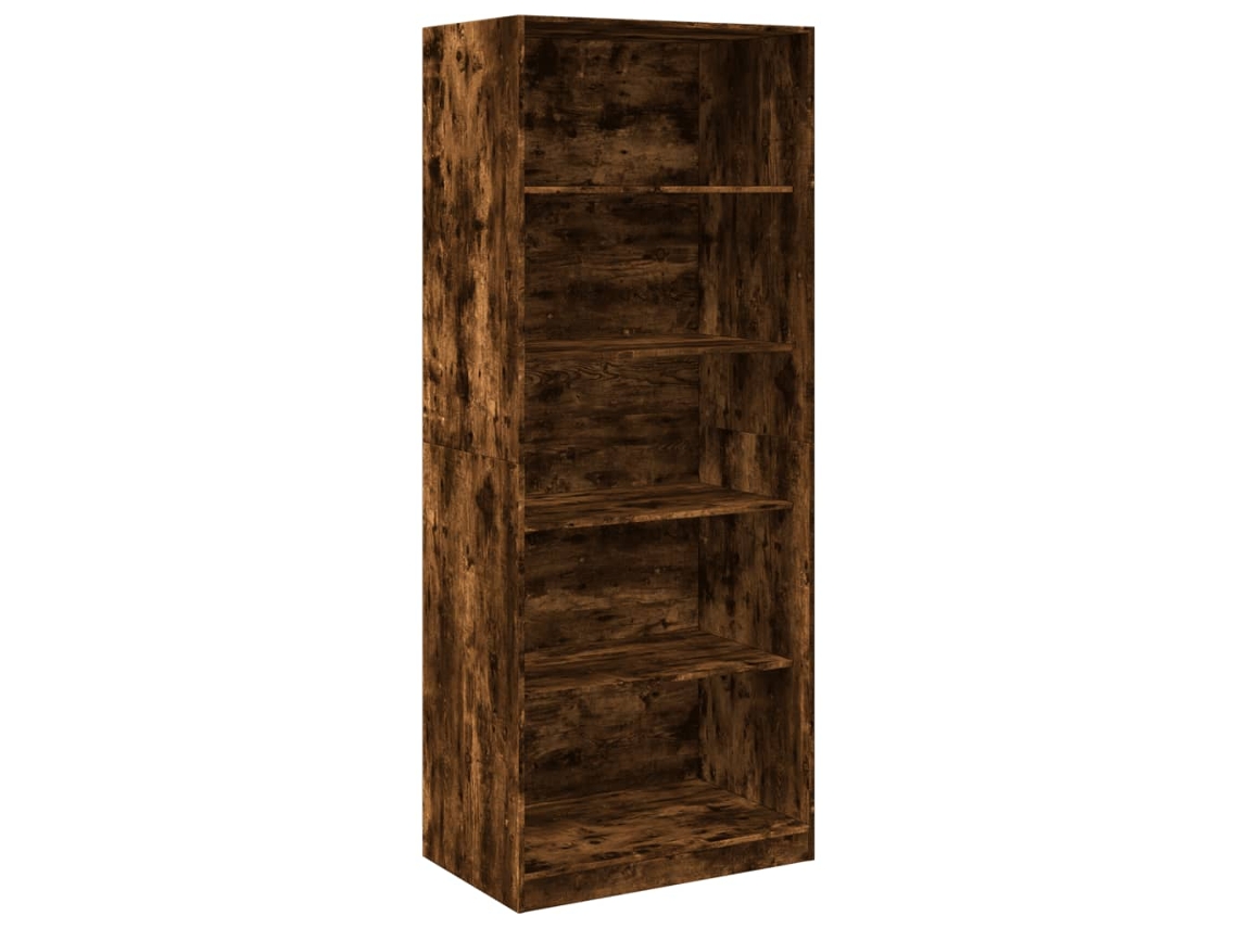 Armario Roble Ahumado MAISON EXCLUSIVE en derivados de la madera 80x50x200 cm