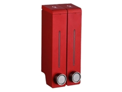 Dispensador Jabón Líquido Pared Baño Ducha 320ml Jabón Rojo Rosewell