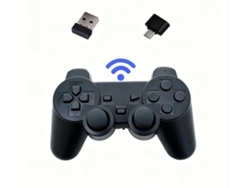 Mando Inalámbrico De 2,4 Ghz, Compatible Con Pc, Android Tv Y Decodificador, Con Función De Vibración.