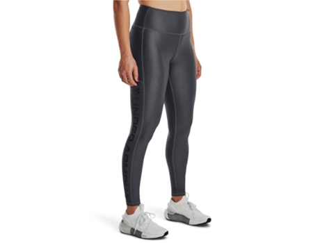 Leggings de Mujer UNDER ARMOUR Larga Heatgear Gris (M)