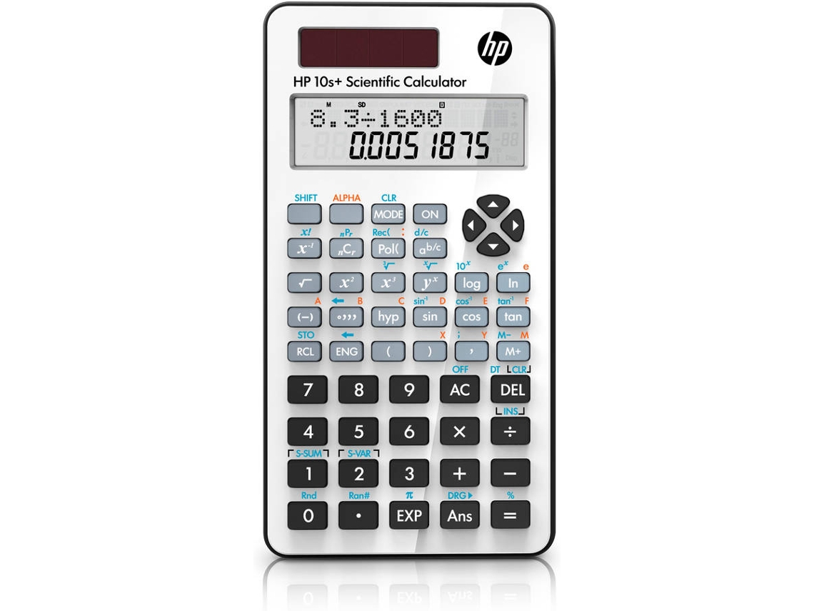 Calculadora Científica HP 10s+ Blanco (12 dígitos)