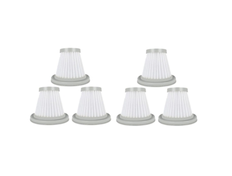 6 peças para aspiradores de pó com filtro hepa xiaomi deerma dx118c