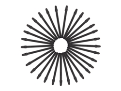 30 Puntas Y Clips Para Bolígrafos Estilo T505, Tablero De Dibujo Gráfico Negro