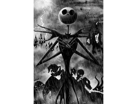 Póster GF La Pesadilla Antes de Navidad de Tim Burton (61x91.5 cm)