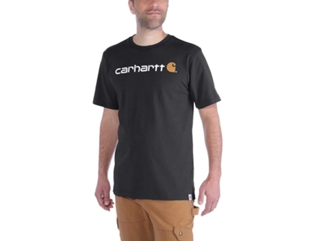 Camiseta Unisex CARHARTT Ajuste Relaxado Core Logo Gris (XL)