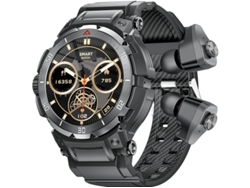 Reloj inteligente con pantalla táctil HD redonda de 1,46 pulgadas, resistente y táctico, para fitness en casa. Yizhood