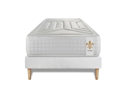 Somier Vingt Quatre LITIER_DELUXE_TRADITION Viscoelástica Blanco (90x190)