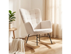 Silla convertible de 1 plaza, respaldo ajustable en 5 posiciones, 58x119x78 cm, beige. Tienda PENGJIANG.