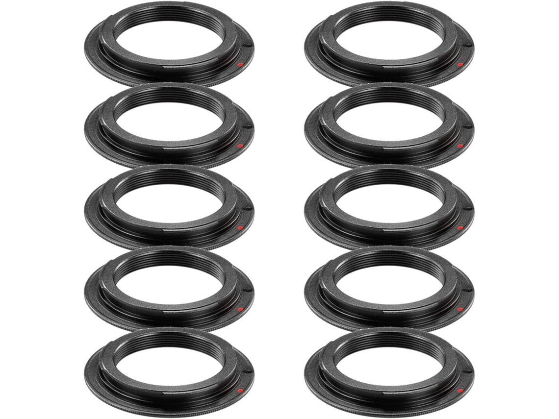Adaptador de lente negro 10x para lentes M42/1d, Mark II, III, IV, 5d, etc. SFUSHOS