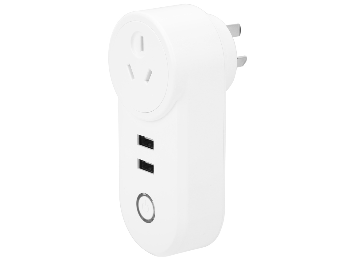 Omni-enchufe Inteligente Wifi Con Puerto Usb Control Remoto Inalámbrico