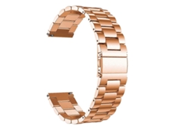 Correa de repuesto de acero inoxidable para Samsung Galaxy Watch3 de 41 mm en oro rosa Chennnls
