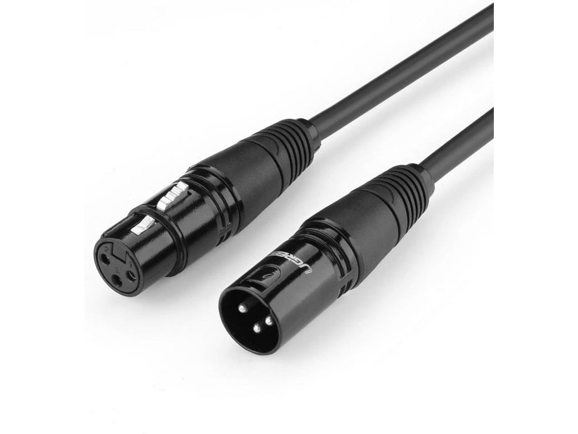 Cable UGREEN (av130xlr - 2m - Negro)