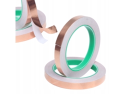 Cinta de cobre de 6 mm x 50 m – Conductividad unilateral | Flexible y duradera | Para vidrio y EMI