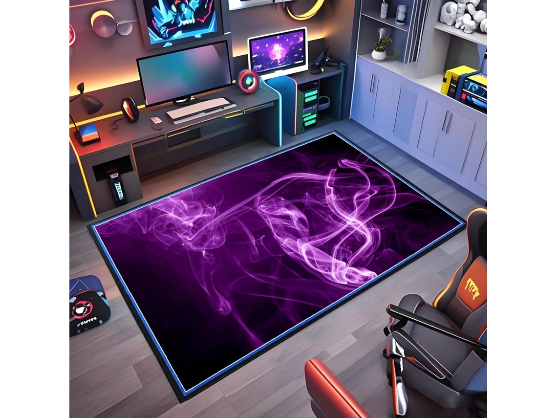 Tapete Protetor Cadeira Gamer 70 X 120 Cm Piso Parquet Cadeiras Escritório, Gamer, Piso,